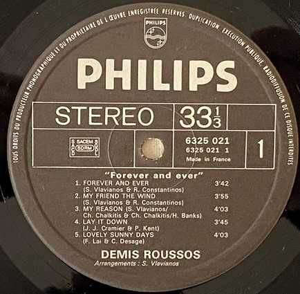 Démis Roussos – Forever And Ever