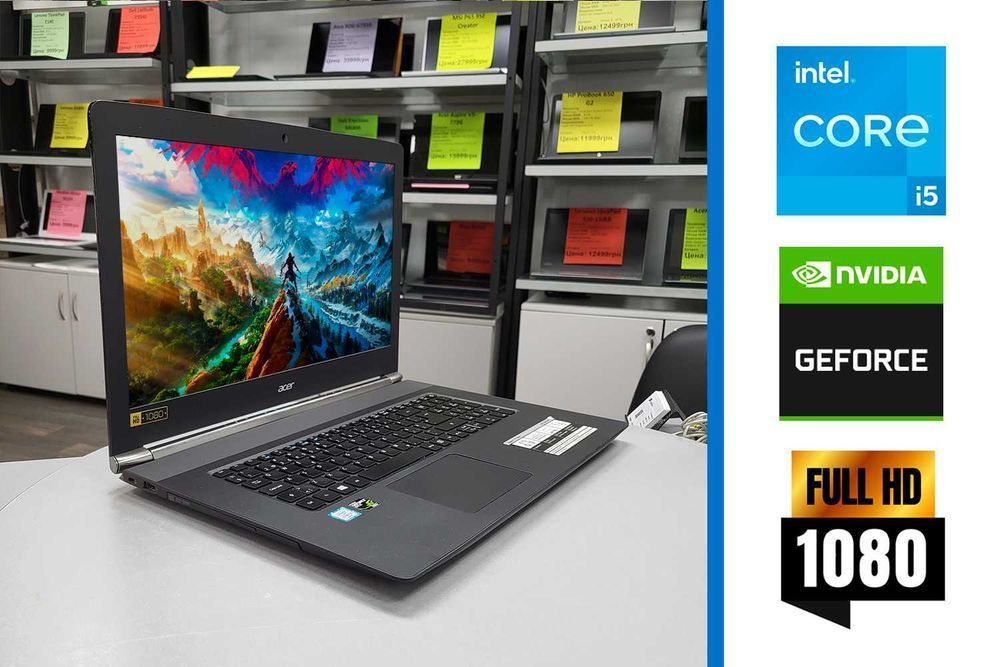 ⫸Игровой ноутбук Acer Nitro VN7-792G /Core i5 /Geforce /Full HD
