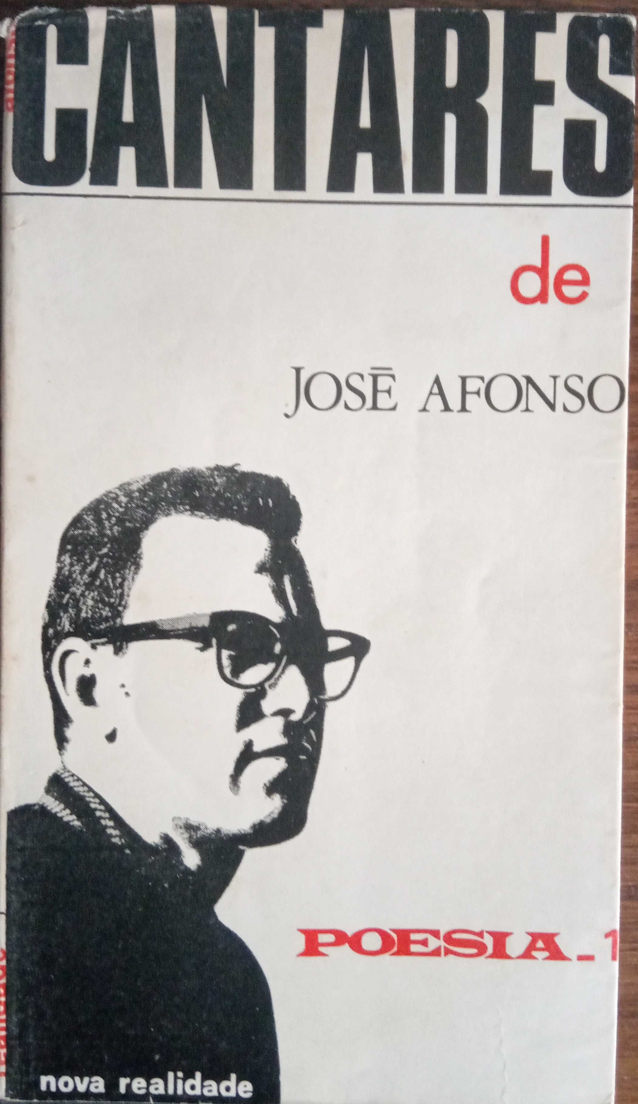 José Afonso	- - - 		Cantares	- - - - -	Livro