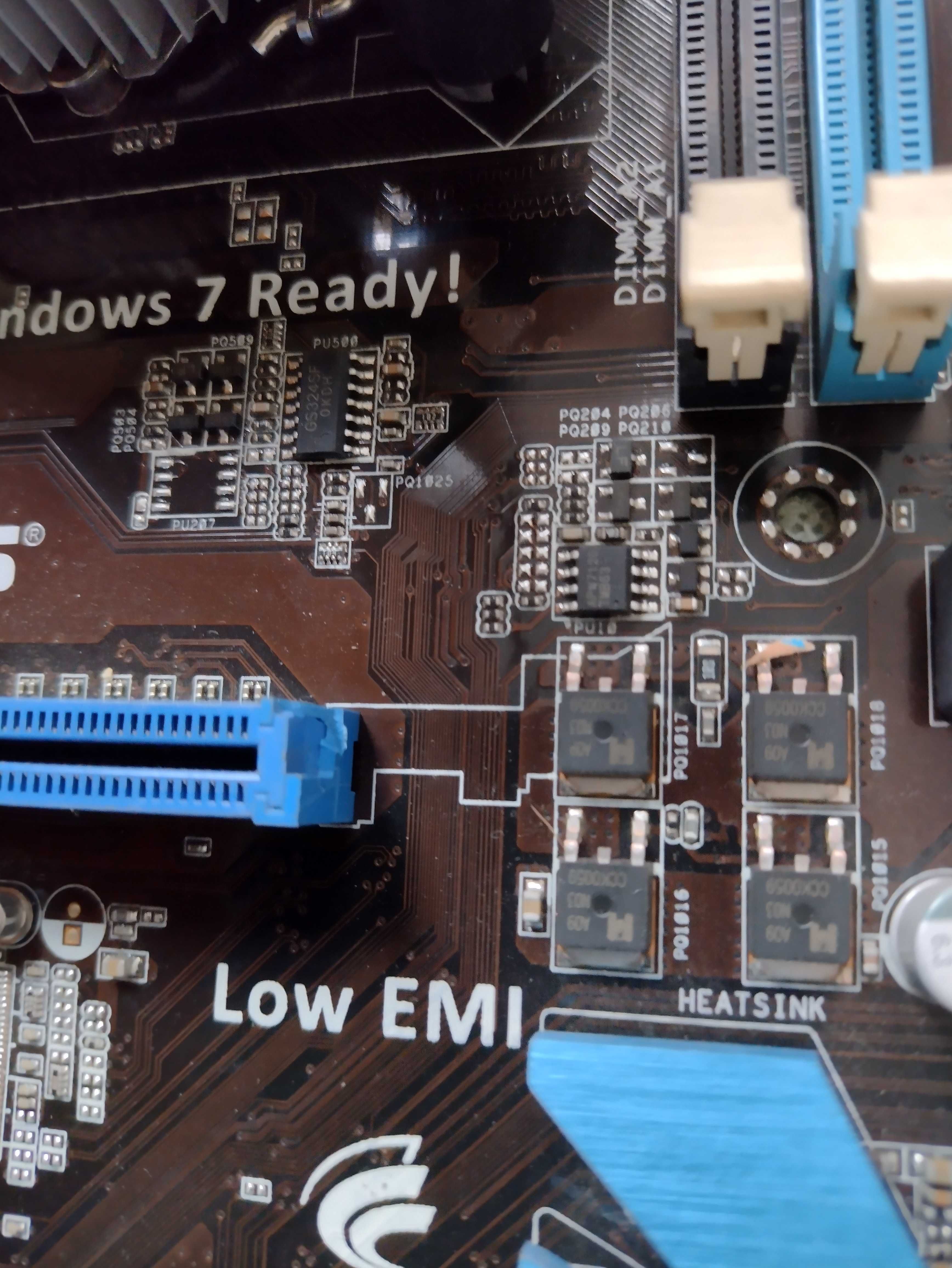 Płyta główna ASUS P7H55, procesor Intel i5 2.8GHz CPU