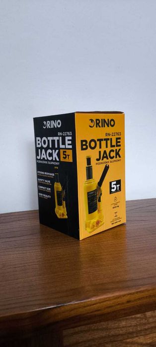 Podnośnik hydrauliczny słupkowy lewarek samochodowy warsztatowy Rino5T