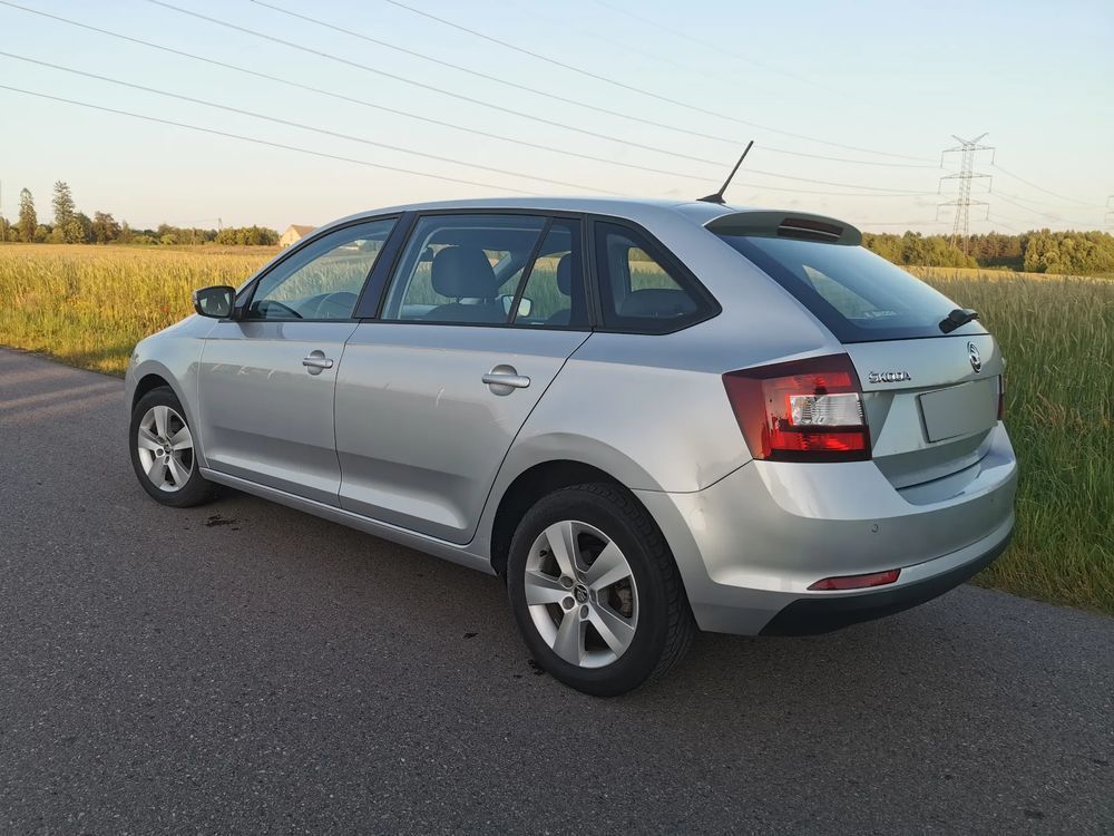 Skoda RAPID Spaceback, Polski Salon, 1.0TSI 95KM Ambition, Klima, Alufelgi, FV23%