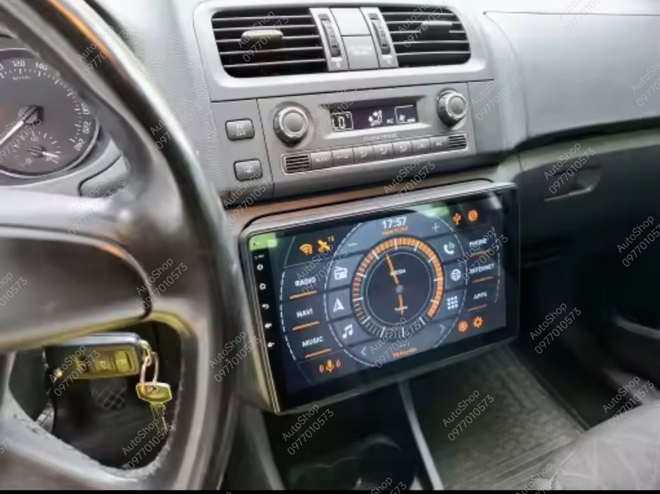 Магнітола  Skoda Roomster 2007 - 2014р 10.1 дюйми Android