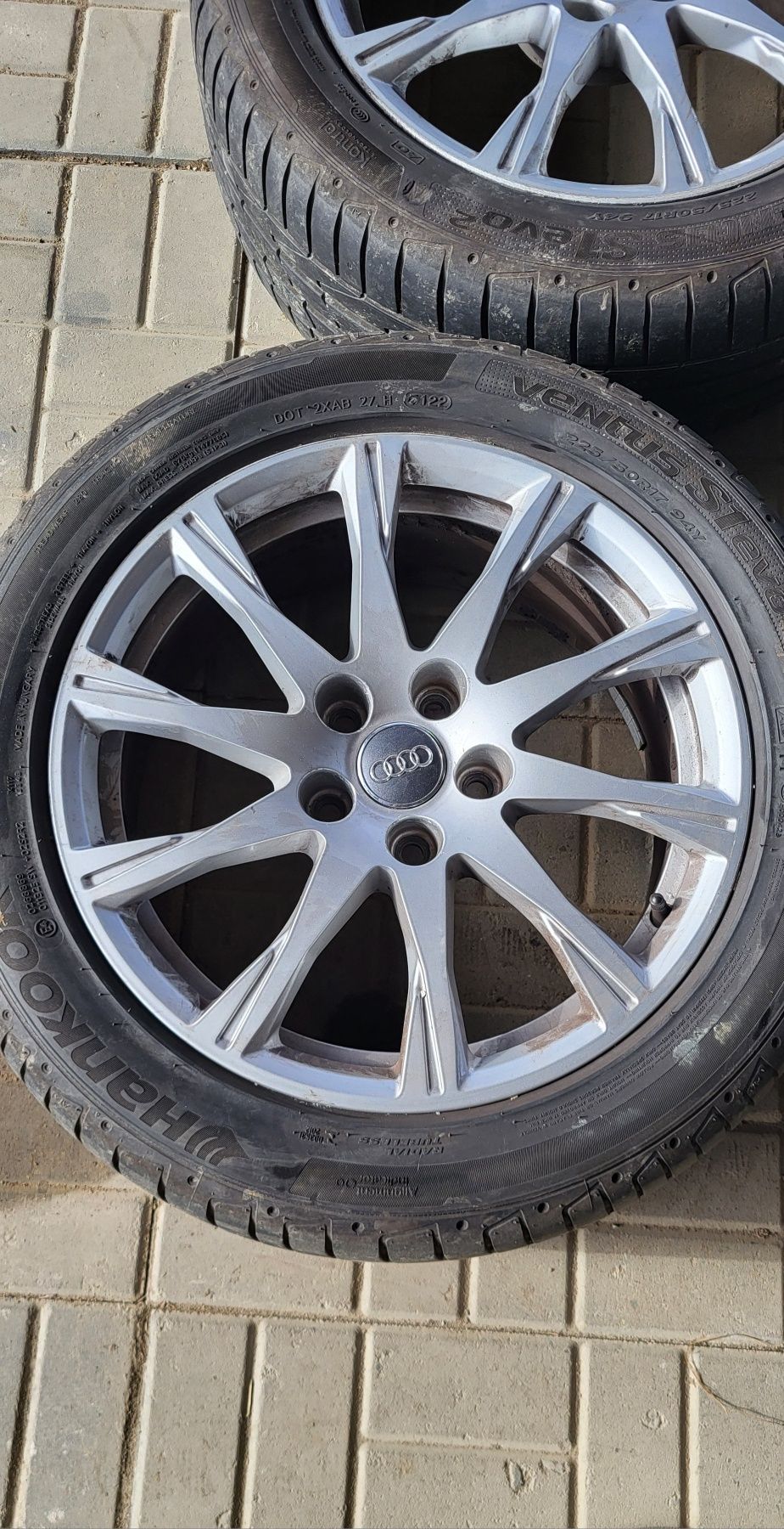 Koła letnie A4 B9 17 5x112 225/50 DOT 5122 quattro