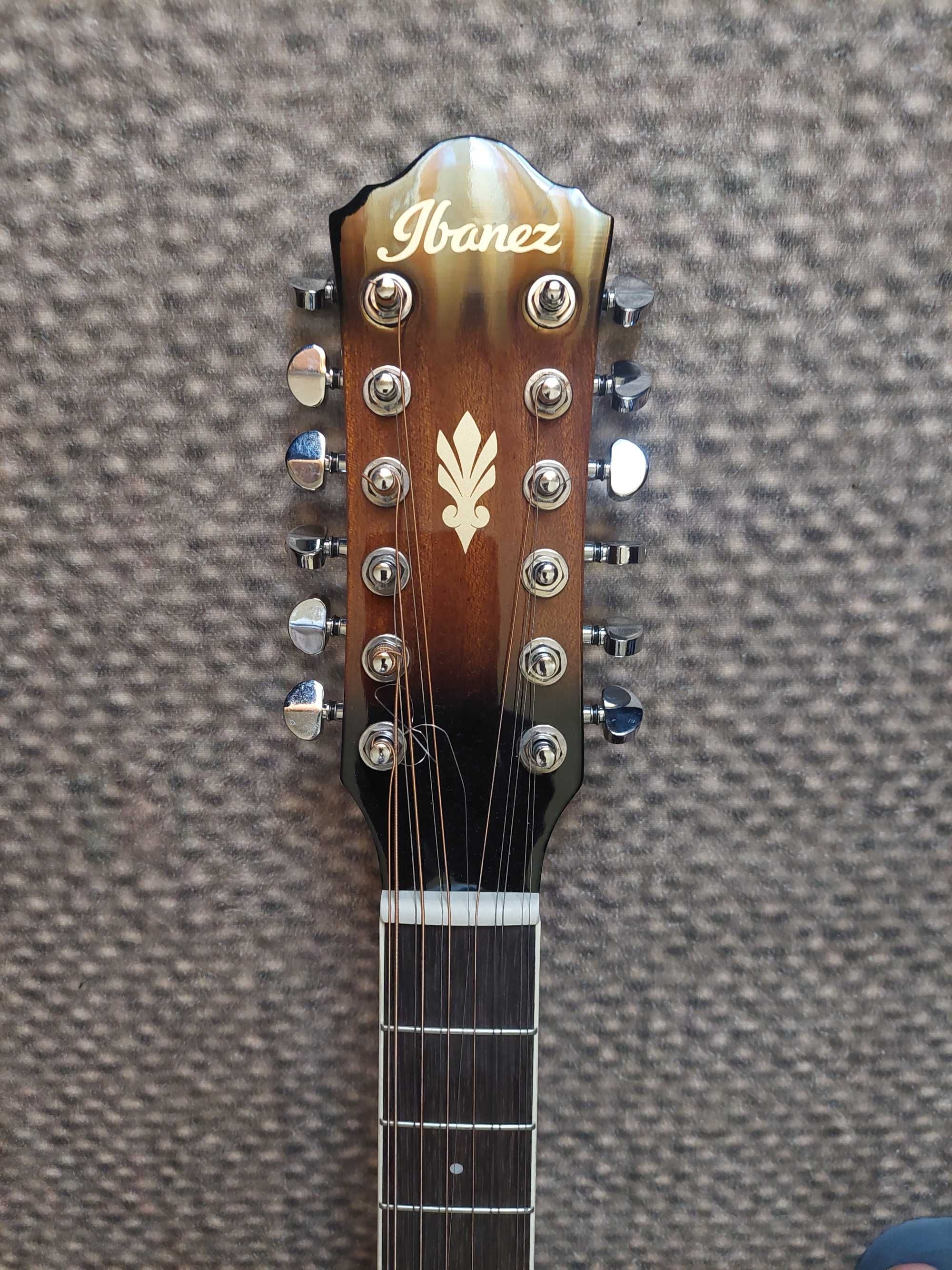Guitarra acústica Ibanez 12 Cordas AEG1812II-DVS