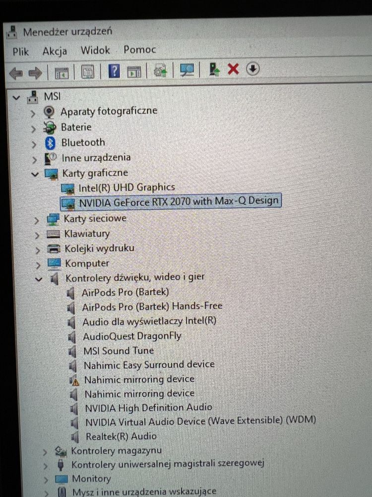 Laptop gamingowy MSI GS66 Stealth 10SF, i7, GF 2070