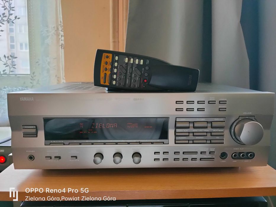 YAMAHA 100% Sprawny Amplituner Audio Stereo Pro Logic RX-V592 Pilot