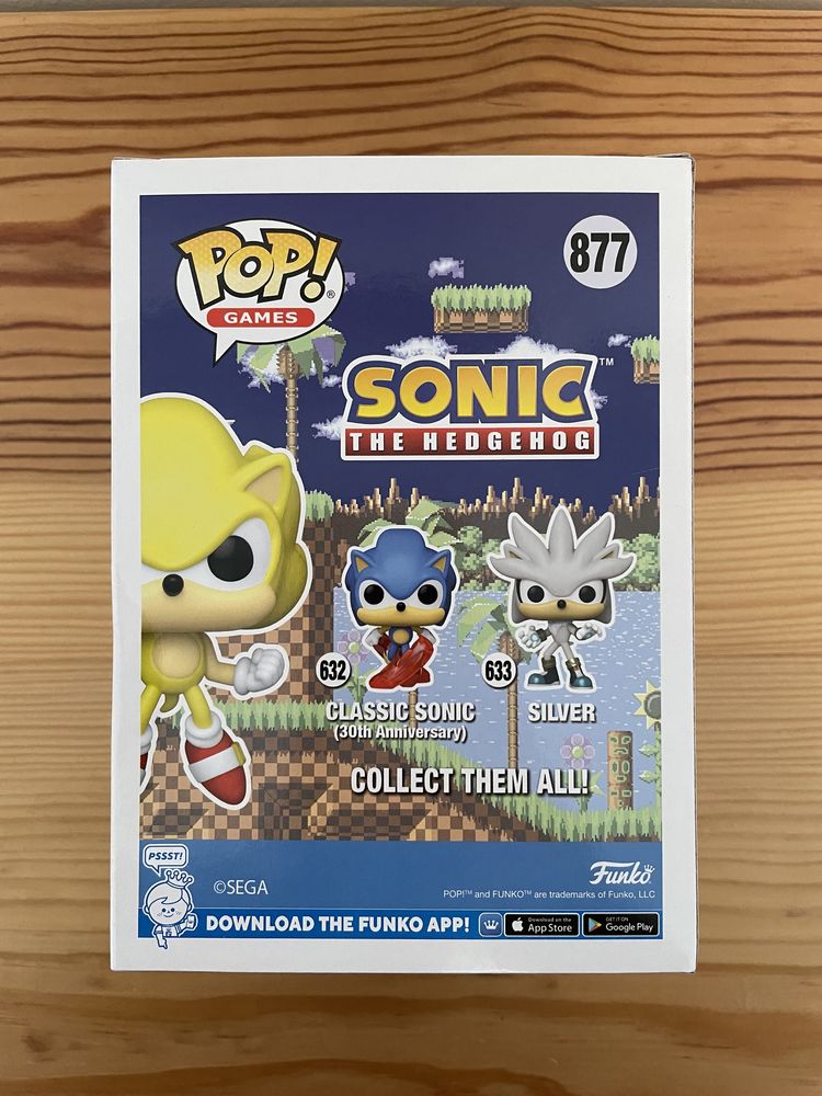 Super Sonic GITD - Funko Pop