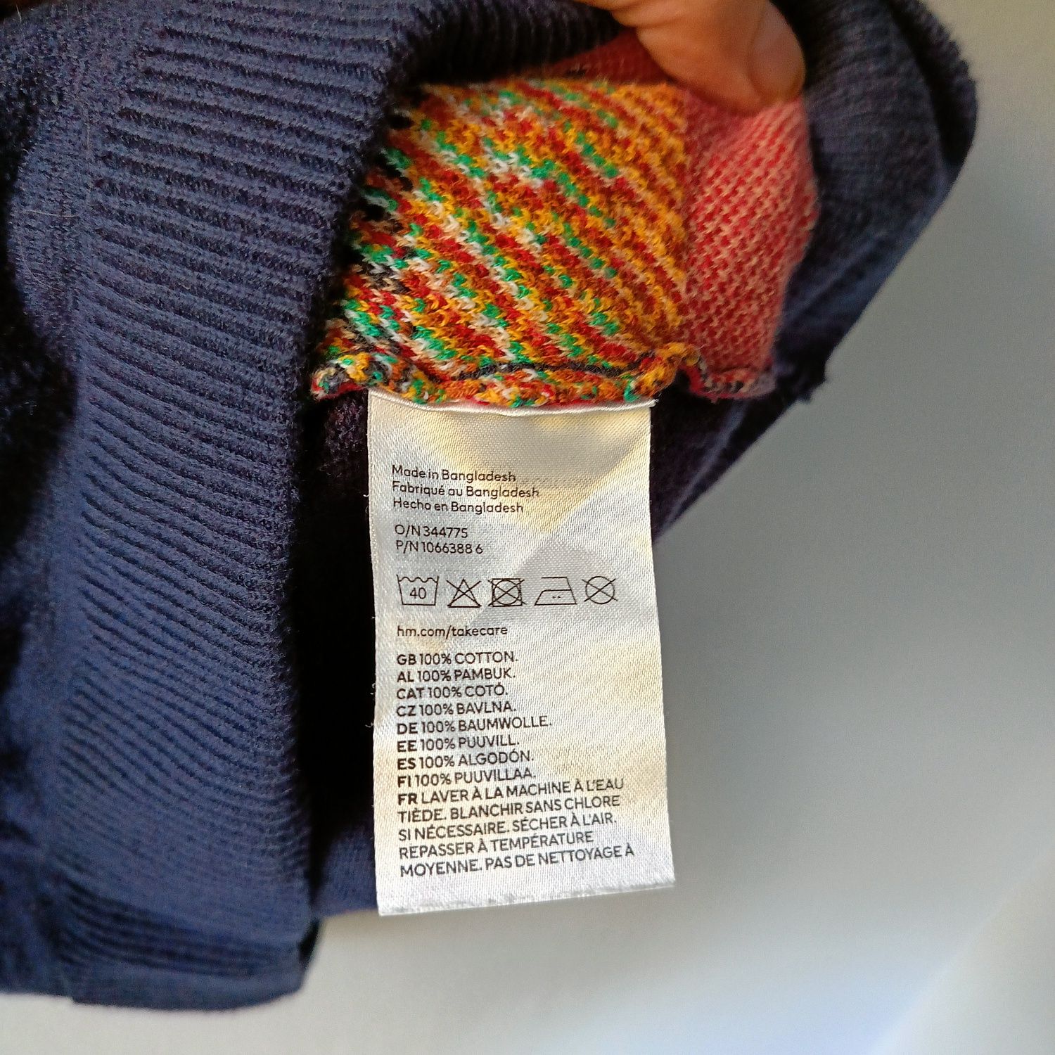 98/104 sweter świąteczny dla chłopca H&M sesja świąteczna bawełna