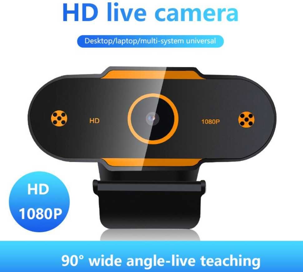 Webcam Hd 2k/1080p/720p/480p para pc, portátil, plug and play, usb