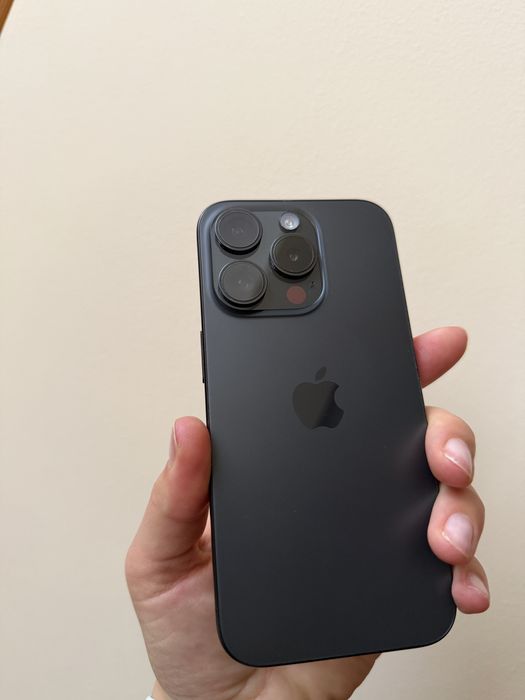 Iphone 15 Pro, Black titanium, 256GB