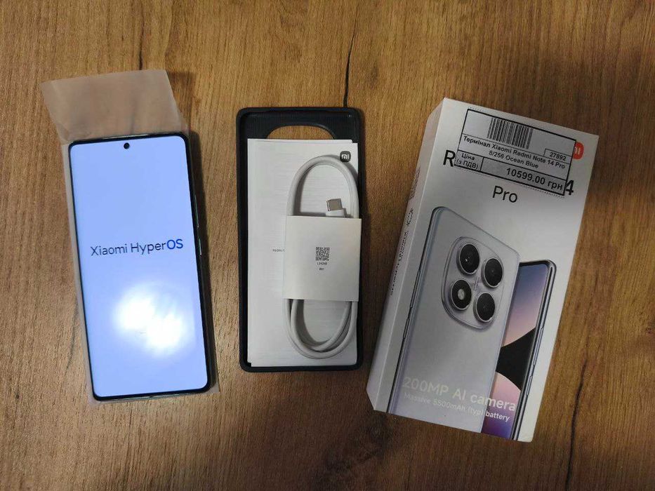 Redmi Note 14 Pro Ocean Blue – 8GB RAM / 256GB ROM