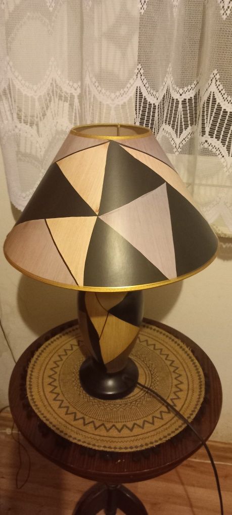 Lampa stojąca, stołowa 51 cm wysoka,