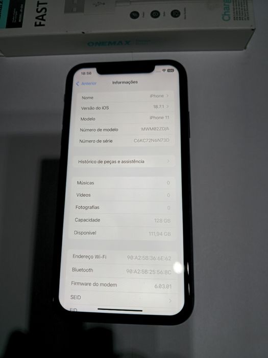 Iphone 11 128gb face ok