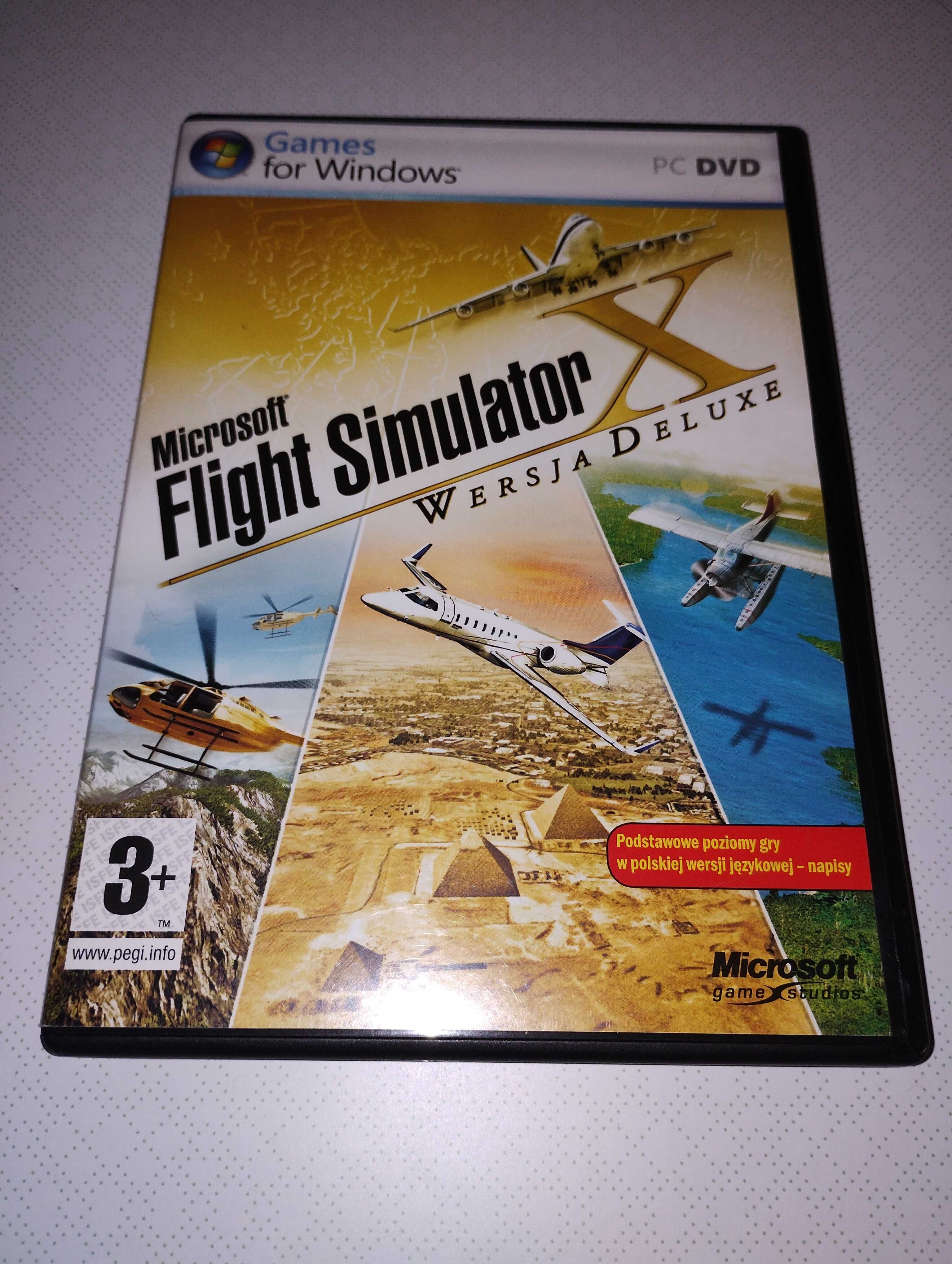 Microsoft FLIGHT SIMULATOR X Deluxe - Wersja PL