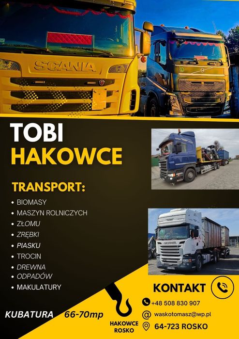 Transport maszyn rolniczych budowlanych