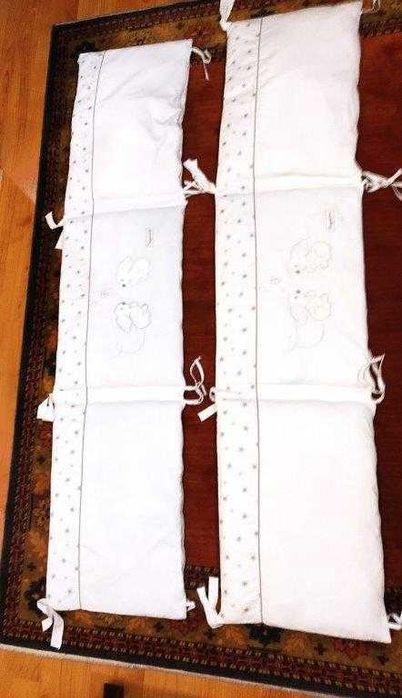 Vendo 2 Resguardos e 1 colcha - Cama de Grades 1,20x0,60m da Nougatine