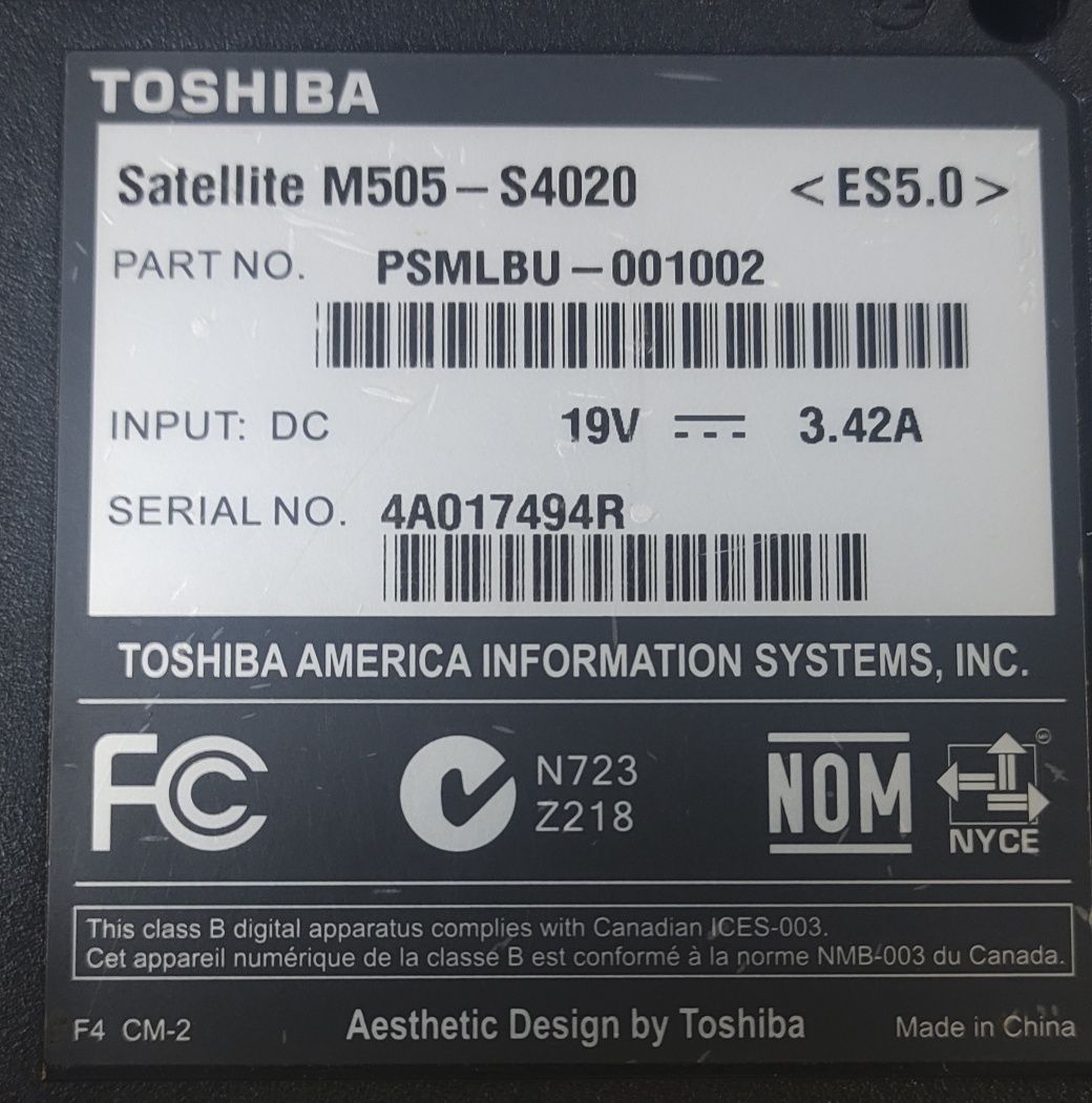 Toshiba Satellite