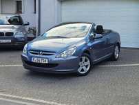 Peugeot 307cc 2,0B 136KM skóra navi elektryka klimatronik aluf KABRIO