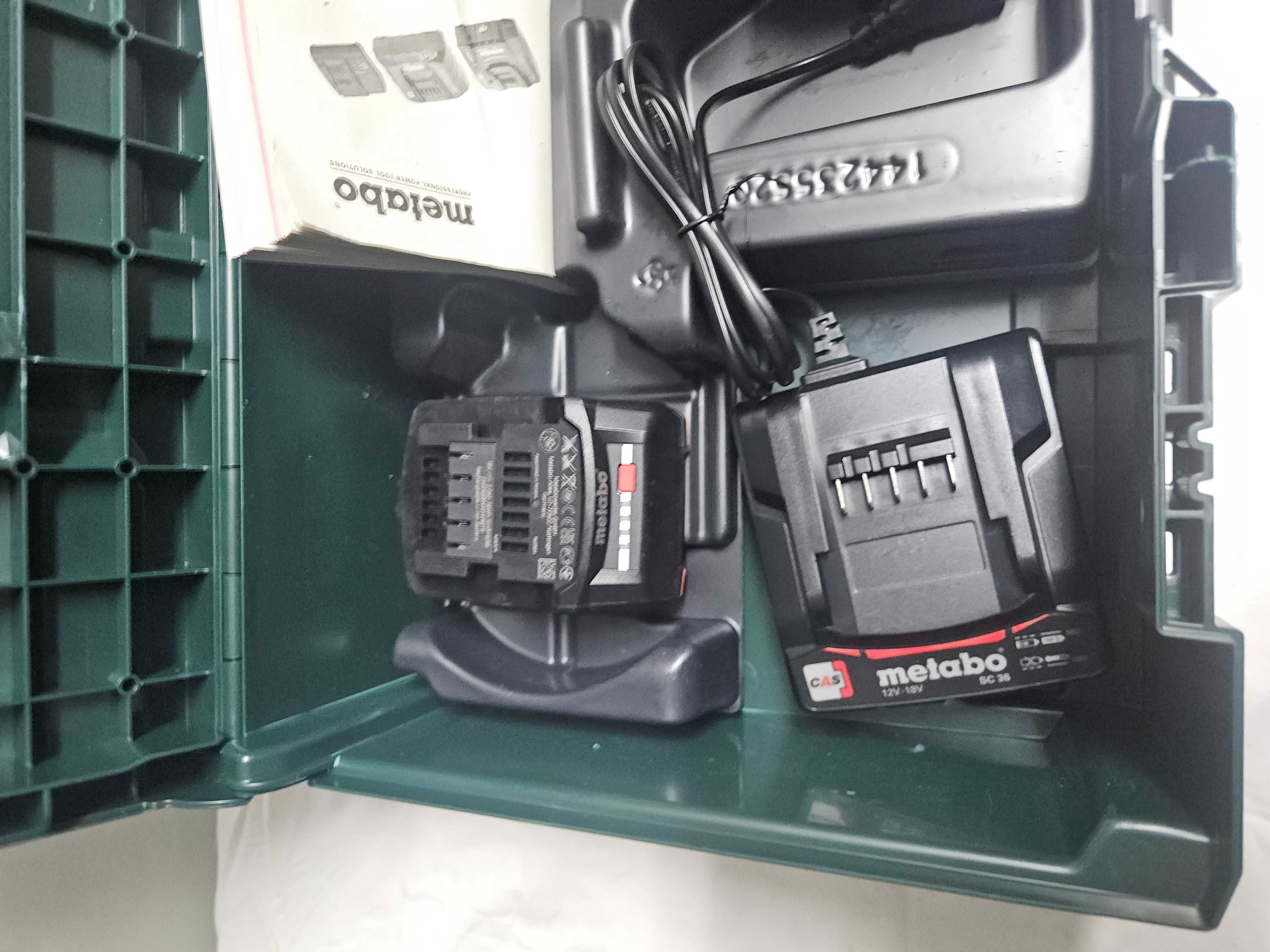 Metabo Máquina Furar a Bateria NOVA