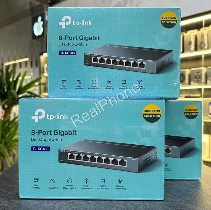 Комутатор некерований TP-Link TL-SG108