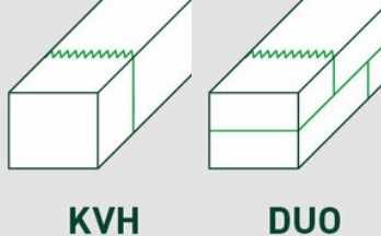 Kantówka sucha i strugana 60x120 mm C24 KVH Nsi