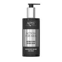 Apis Action For Men Odżywczy Krem Do Ciała I Dłoni 300Ml (P1)