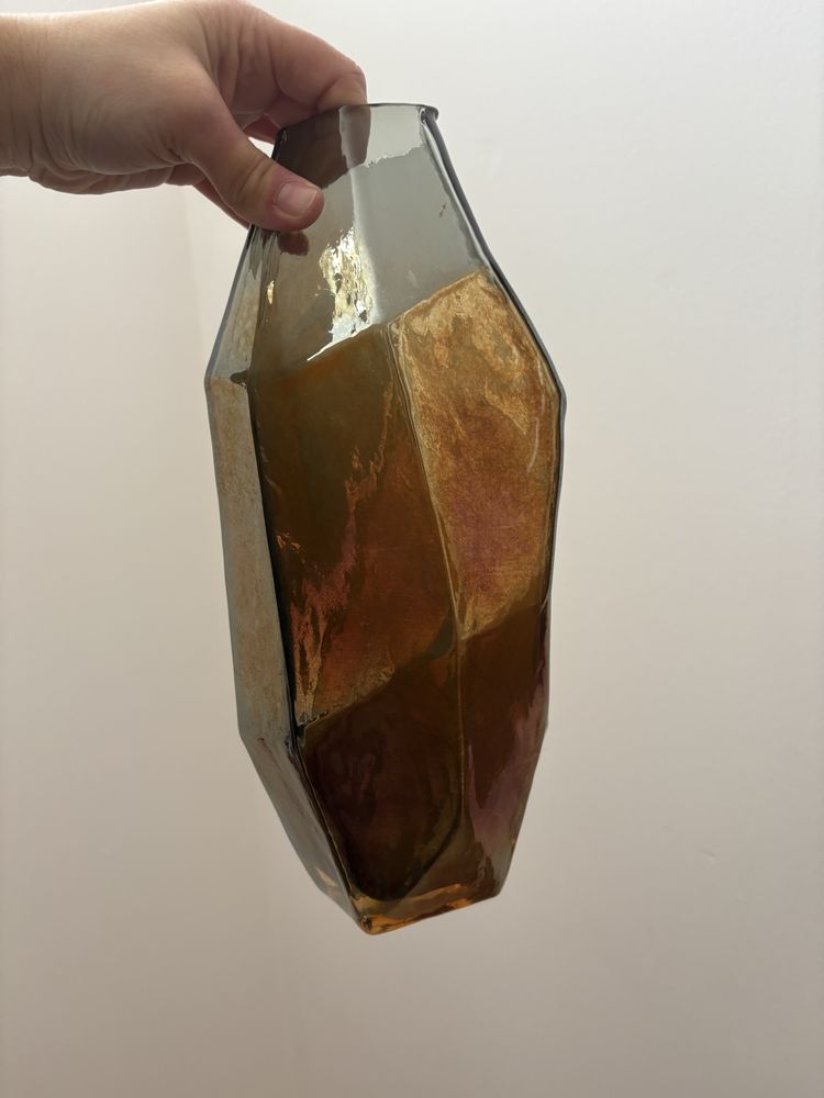 Jarra decorativa dourada