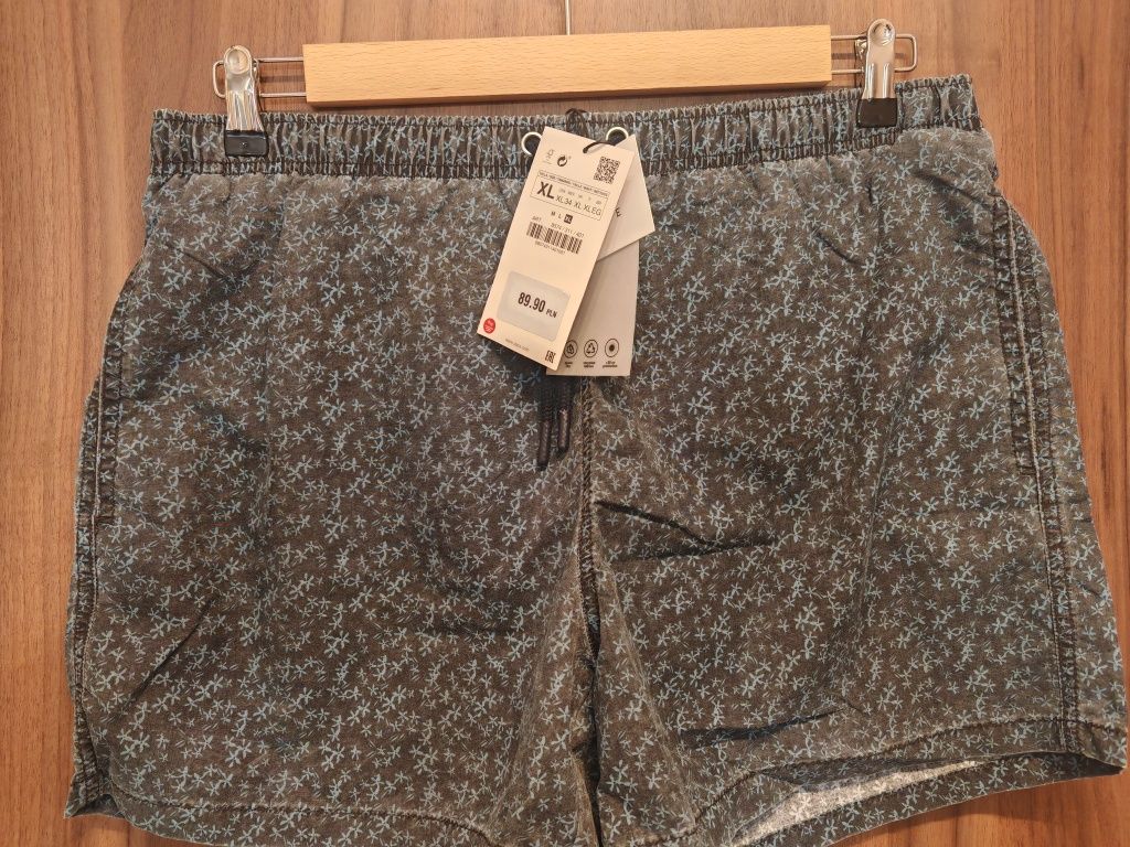 ZARA Nowe męskie spodenki kąpielowe rozm. XL. Okazja.