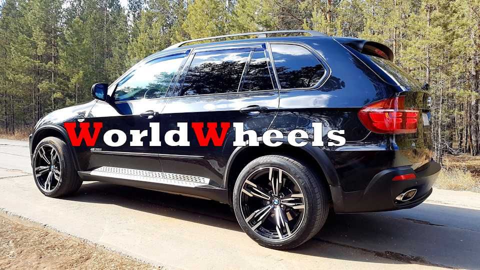 Диски R19 5x120 BMW E70 E53 F30 F10 F06 F25 F15 F16 разноширокие 433