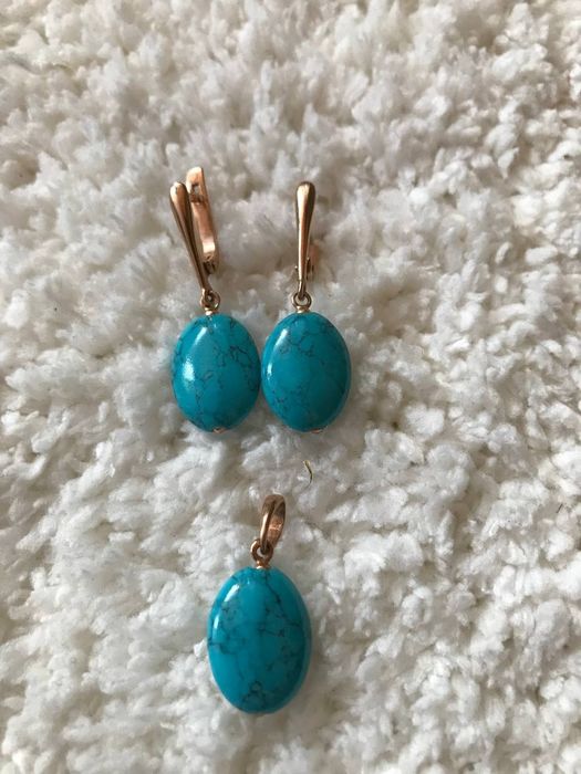 Срібний набір прикрас