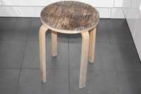 Ikea - stołek, taboret drewniany
