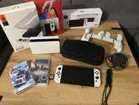 Nintendo switch Oled (caly zestaw )
