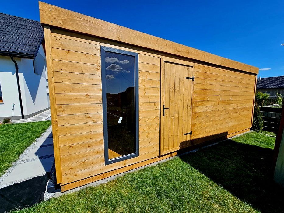 Nowoczesny Domek Narzędziowy SOLID 3x6