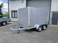 Przyczepka samochodowa SIDECAR 300x156 750 kg Producent - TRANSPORT