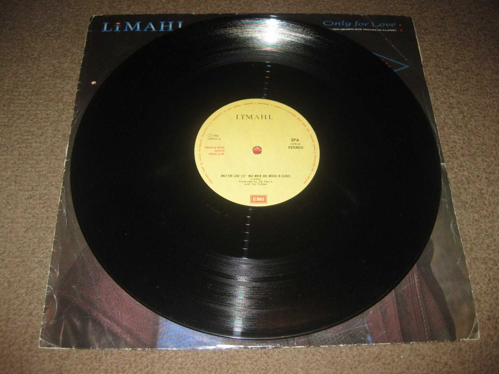 Vinil Maxi Single 45 rpm do Limahl "Only For Love"