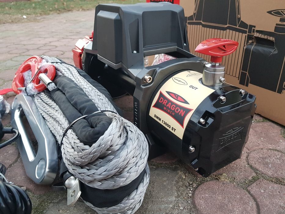 Wyciągarka, wciągarka samochodowa Dragon Winch DWM 13000 ST SYNTETYK