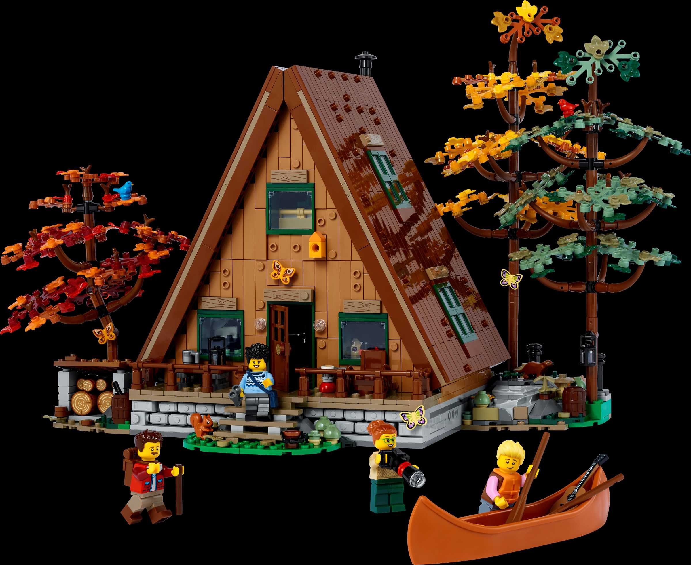 Lego A-Frame cabin nr 21338