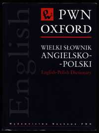 Wielki słownik Pwn Oxford angielsko-polski + płyty CD