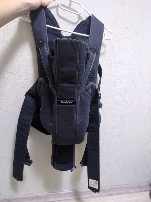 Кенгуру переноска babiBjorn 3.5 кг -12 кг ортопедична спинка