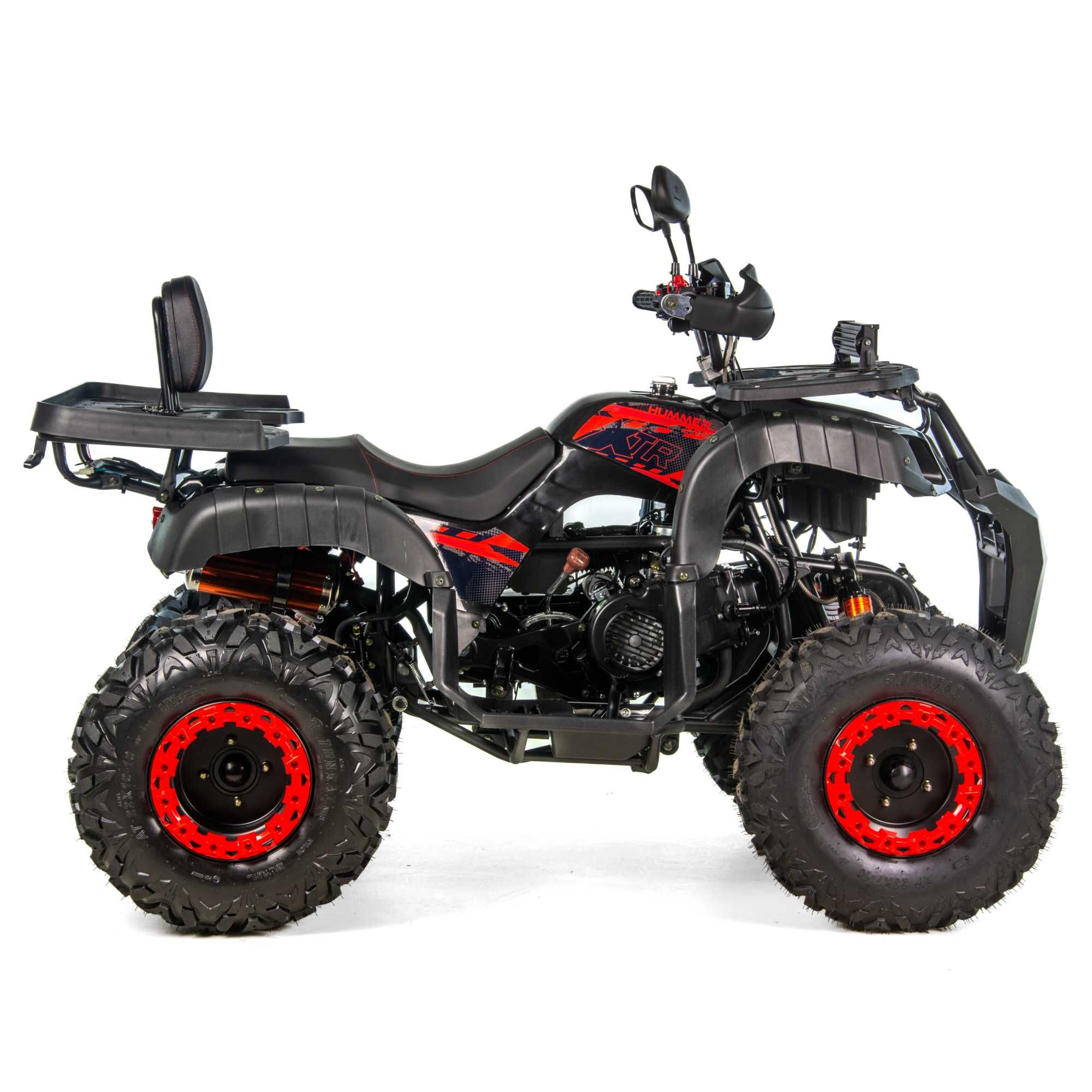 Qaud ATV Hummer 250 Pro koła 10cali Duży mocny Transport RATY