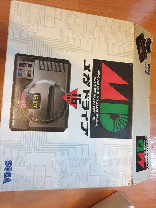 Ігрова приставка Sega mega drive регіон Японія комплект з коробкою