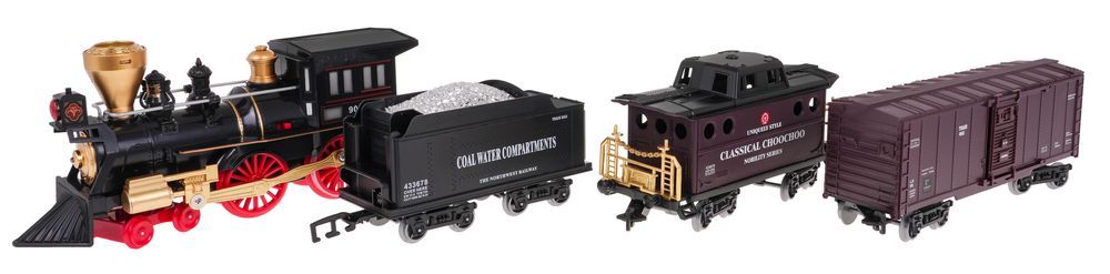 Zdalnie Sterowana Kolejka Retro Dla Dzieci 5+ Tor 247 Cm + Pilot 2,4 G