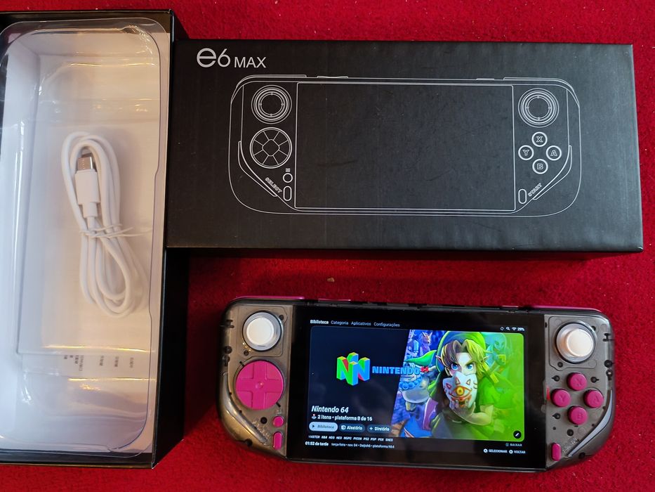 Consola Android E6 max + 128gb SD