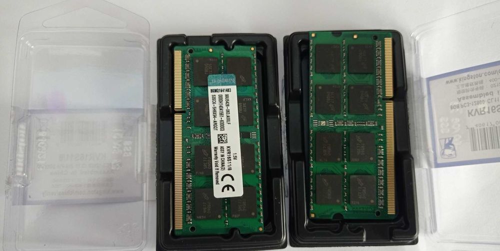 Memorias  DDR3 de 8Gb a 1600 novas
