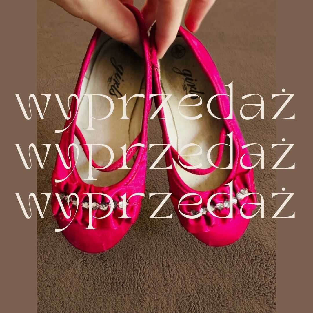 Baleriny dla dziewczynki New Look rozmiar 25 dł wkładki 14,5-15cm#1548