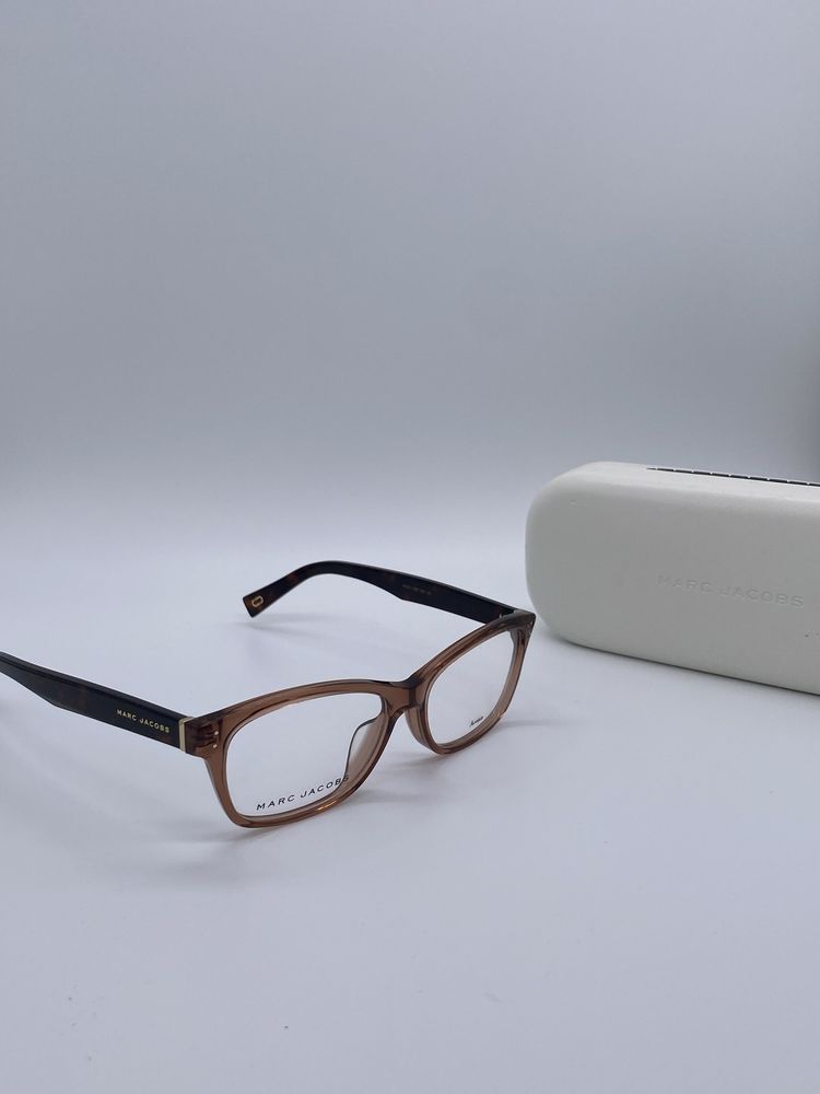 Okulary oprawki Marc Jacobs Marc 149/F 26R Brązowe kwadratowe