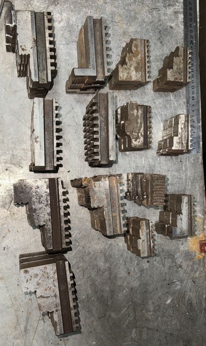 набор кулачков для токарного патрона