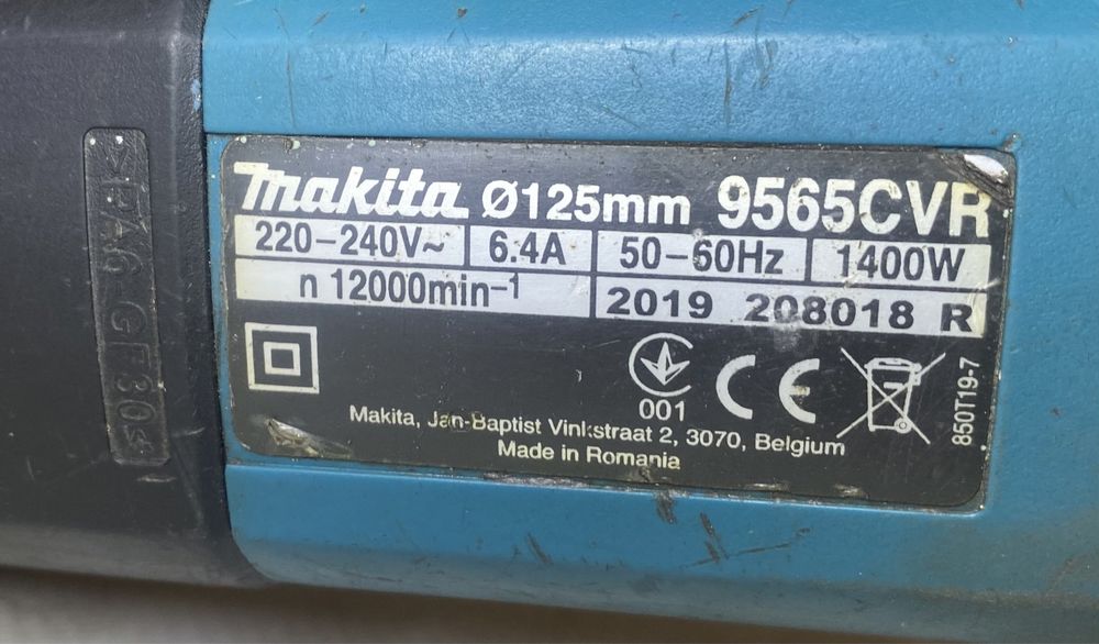 Болгарка → Makita 9565CVR на 1.4 кВт. | РЕГУЛЯТОР ОБЕРТІВ !