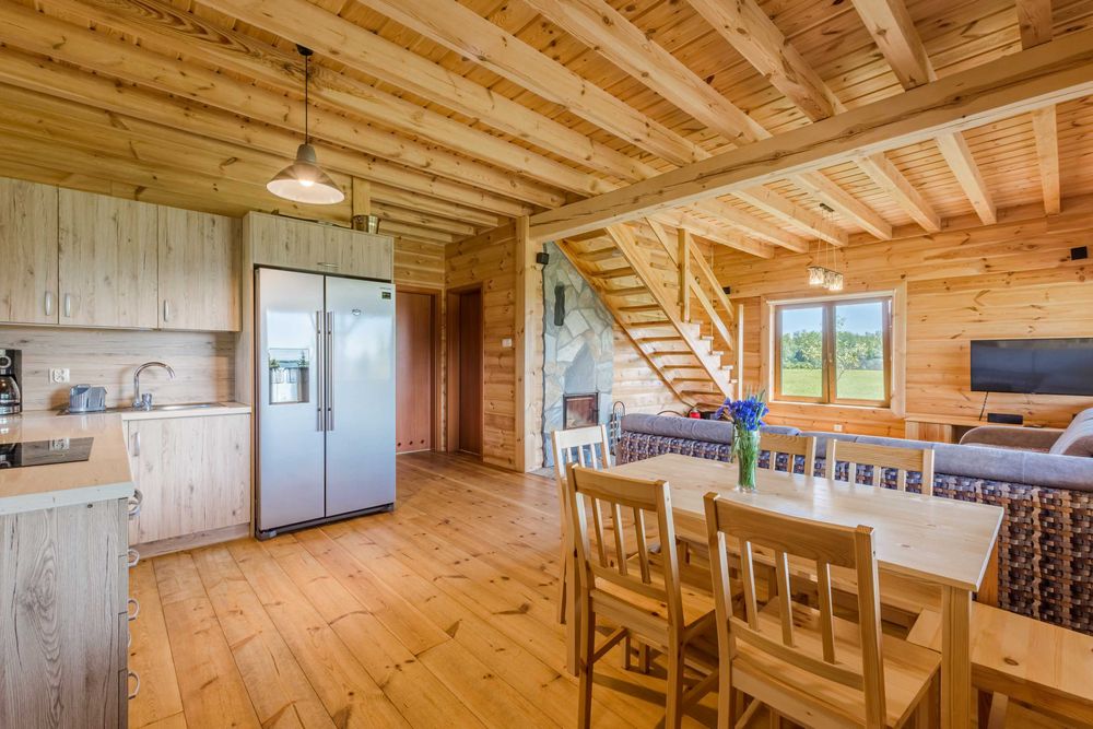 Domek nad jeziorem na Wzgórzu, Mazury jezioro wakacje 55m do wody.